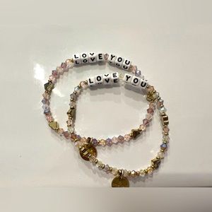 Little Word Project “I love you” bracelets set.